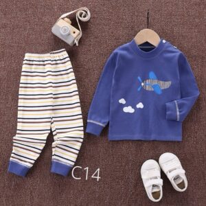 بيجامة 6شهور (ازرق)