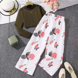 بدلة بنات قطعتين (كِم )  8سنة الى 12 سنوات