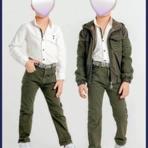 بدلة اولاد(اخضر )من 3 سنة الي 9 سنوات