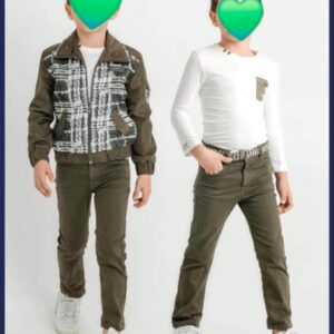 بدلة اولاد (اخضر )من 3 الي 10 سنوات