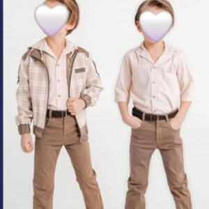 بدلة اولاد 3 قطع من 1سنة الي 3 سنوات