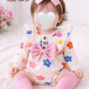 فستان بنات زهر (من 0 الى سنه ونص