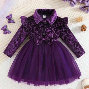 فستان بنفسجي (3شهور -3سنوات)