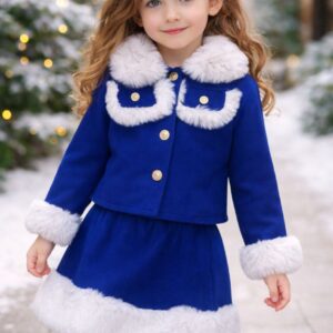 بدله قطعتين أزرق (6 الى 12 سنه )