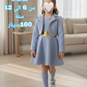 فستان بناتي (6الي 12)