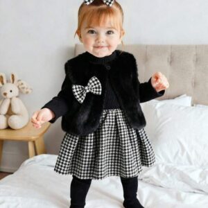 بدلة قطعتين (من9-12شهر الى2-3سنوات)