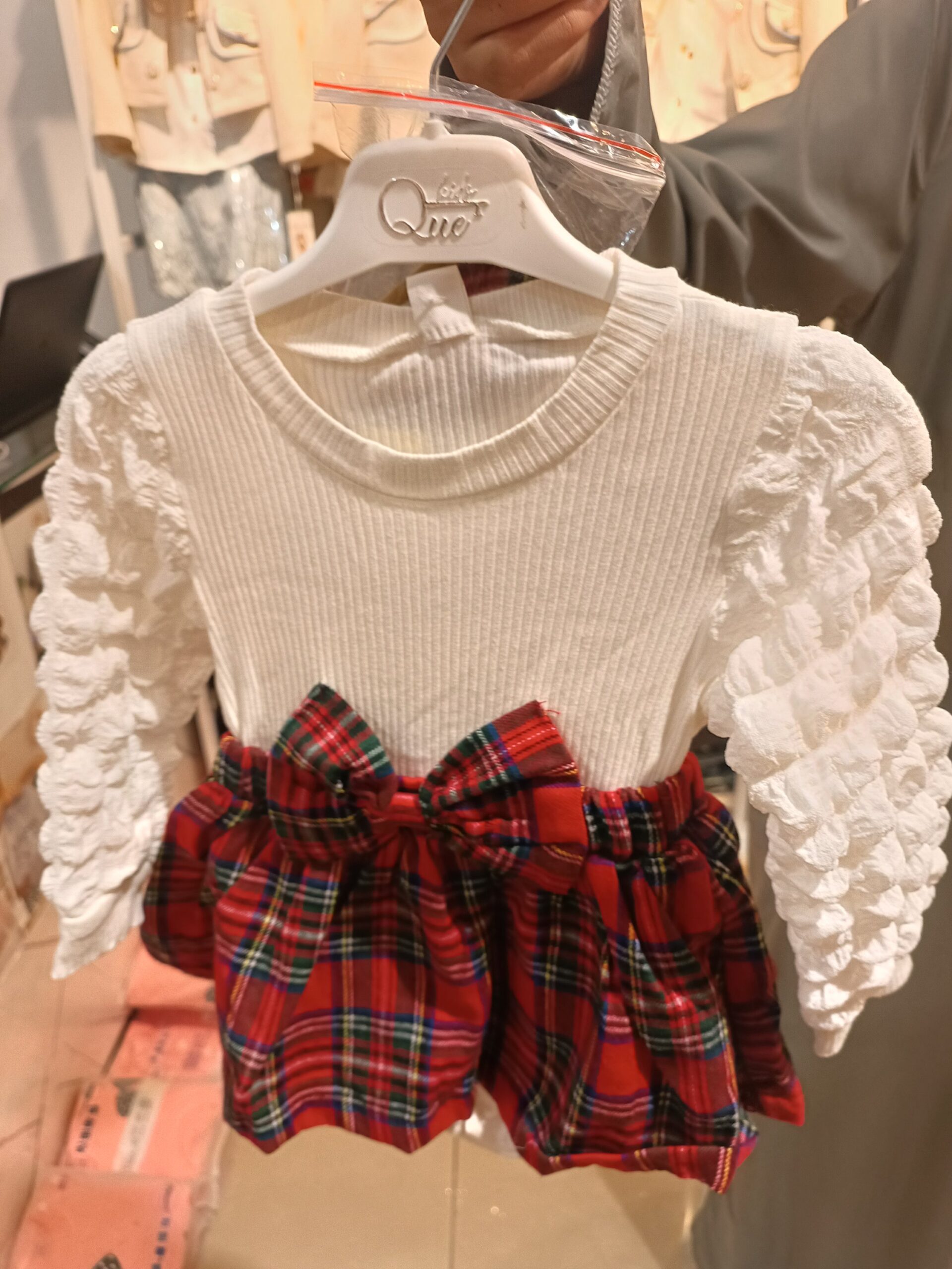 ⁦بدلة بنات شتوي قطعتين (من 6 شهور إلى 3 سنوات)⁩ - الصورة ⁦1⁩
