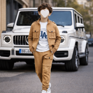 بدلة بيج(6شهورالي 7سنة)