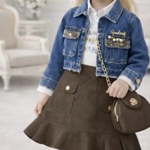 بدله مع شنطة وجورب كامل(3-7سنوات)