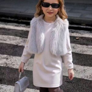 فستان قطعتين (من4سنوات الى 7سنوات)