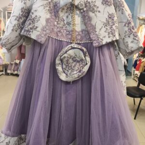 قفطان بنفسجي(5الي6سنوات)