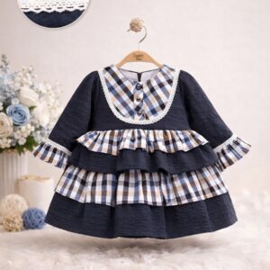 قفطان ازرق كحلي (من 6اشهر الى 3 سنوات)