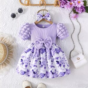 فستان صيفي (6شهور الي 3سنوات)